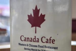 Canada Cafe in Merritt BC Canada