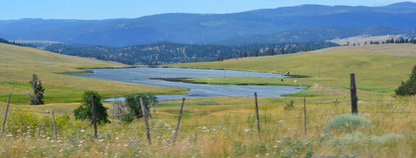 lake attraction Merritt BC Canada