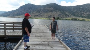 Nicola Lake in Merritt BC Canada