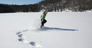 merritt snowshoeing