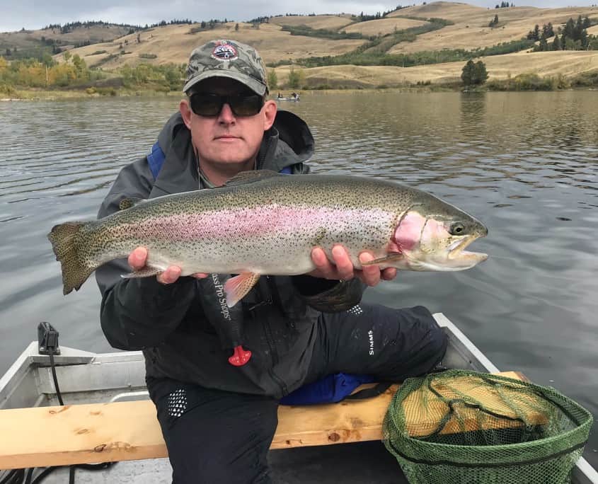 great rainbow trout fishing