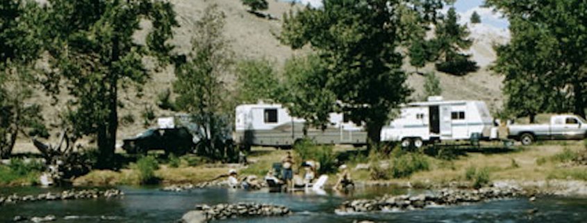 Merritt Summer River Camping
