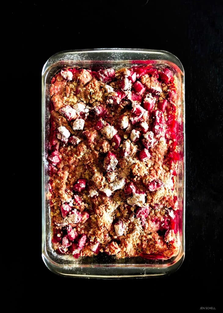 Easy Strawberry Rhubarb Crisp Experience Nicola Valley Merritt, BC