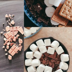 Ingredients for Smores
